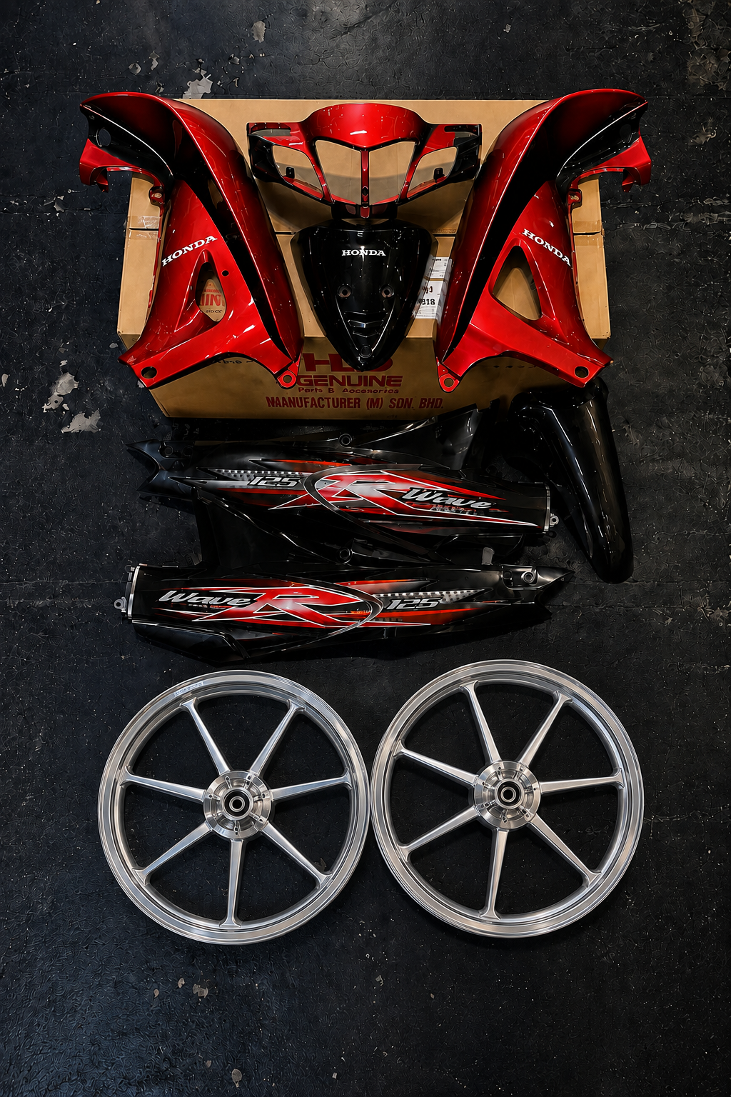 Combo coverset wave 125r
